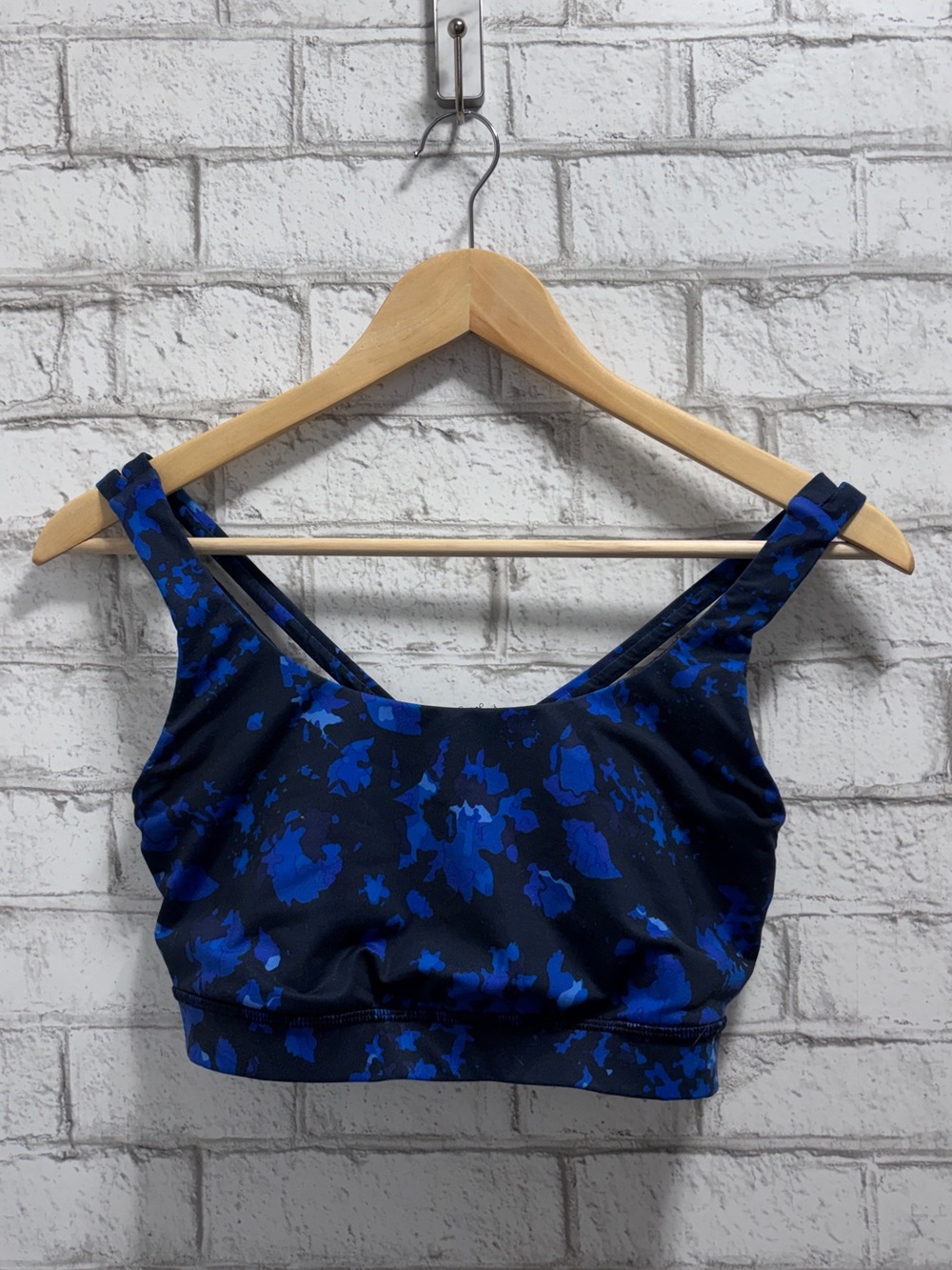 Lululemon Blue Sports Bra Top